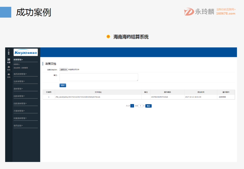 永玲麟·藥企財務結算解決方案